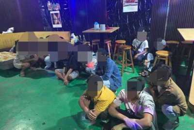 Seramai 20 warga Myanmar ditahan dalam Op Noda di sebuah premis di Nilai.
