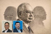 Najib kini berdepan satu episod penentuan yang bukan sahaja melibatkan nasib peribadinya, malah menyentuh kewibawaan institusi perundangan dan kepercayaan rakyat terhadap sistem keadilan negara. Gambar kecil: Ikmal Hisham (kiri), Wan Ahmad Fauzi (kanan)