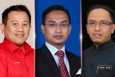Tun Faisal, Mohammad Tawfik dan Khairil Nizam mengulas mengenai kemelut politik di Perlis. Foto: Astro Awani
