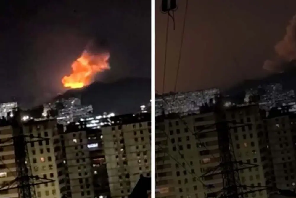 Tangkapan layar salah satu rakaman video yang dikongsikan di media sosial. - Foto Agensi