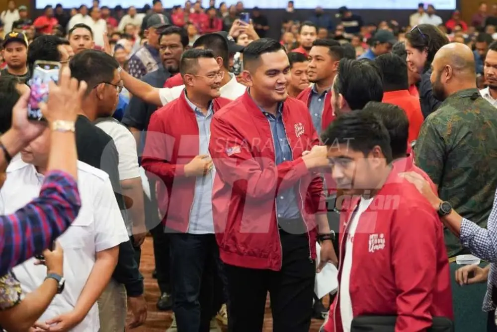 Dr Muhamad Akmal menggesa agar satu ketetapan dibuat dalam konvensyen sayap parti untuk UMNO menarik diri daripada kerajaan Perpaduan. - Foto Sinar Harian/ Rosli Talib