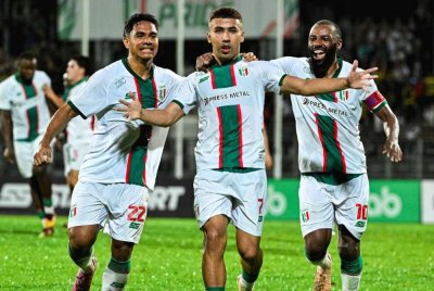 Perlawanan Liga-M membabitkan Kuching City FC di Stadium Negeri Sarawak antara yang mencatatkan jumlah kehadiran penonton yang tinggi musim ini. Foto: Kuching City FC