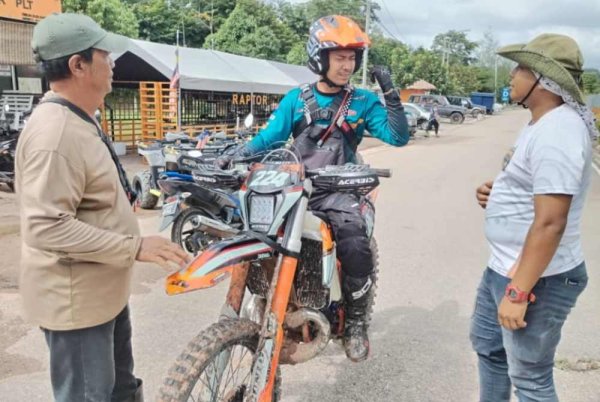 Antara aktiviti lasak yang disediakan di Sireh Park.