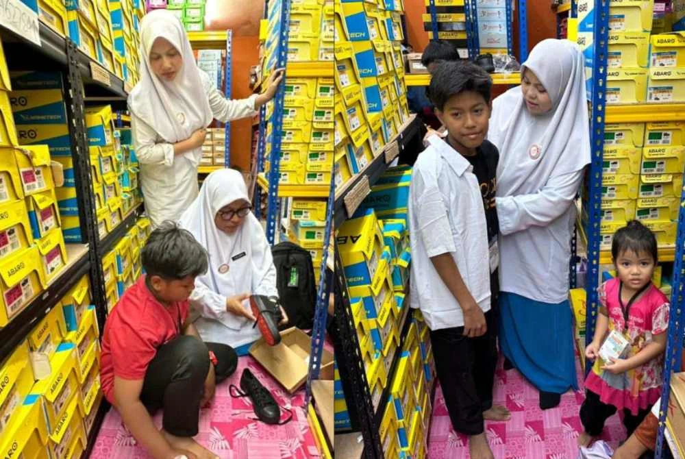 Kelainan ditampilkan apabila kesemua sukarelawan yang berusia 40 hingga 50 an itu mengenakan pakaian sekolah sebagai simbol sokongan moral seterusnya menyuntik semangat kepada anak-anak asnaf yang menerima sumbangan kelengkapan persekolahan secara percuma.