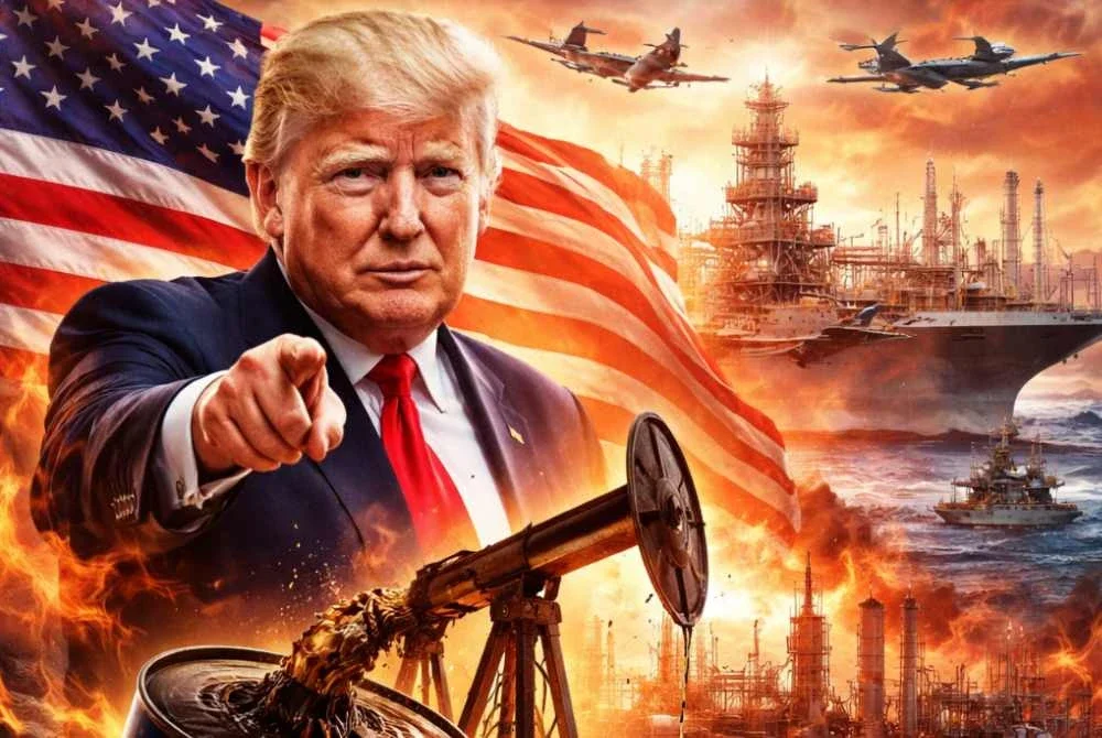 Rizab minyak mentah terbesar dunia kini berada dalam pengawasan Amerika Syarikat secara de facto.