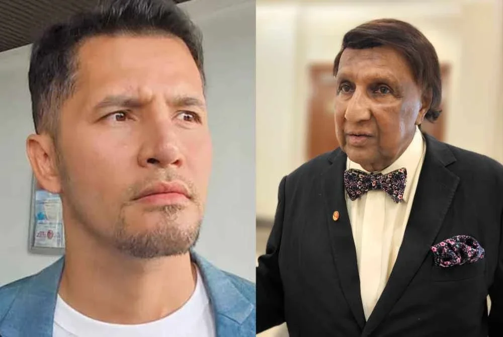  Aliff Syukri (kiri) dan Abdul Kadir Sheikh Fadzir