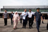 Anwar berlepas ke Ankara dari Pangkalan Udara TUDM Subang bagi memulakan lawatan kerja dua hari ke Turkiye. Foto Pejabat Perdana Menteri