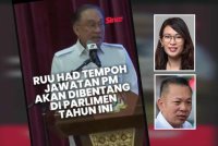 Gambar kecil: Ginie Lim (atas) dan Chan Foong Hin.