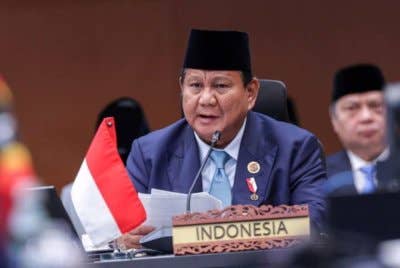 Prabowo Subianto. Foto Bernama