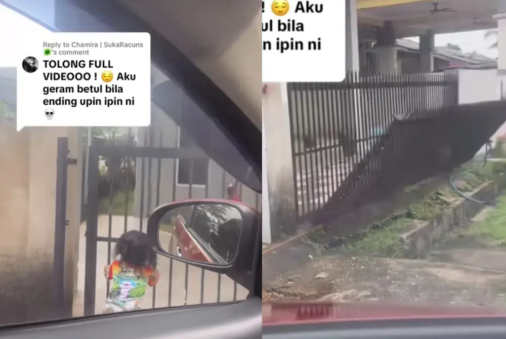 Detik cemas pintu pagar terbalik.
