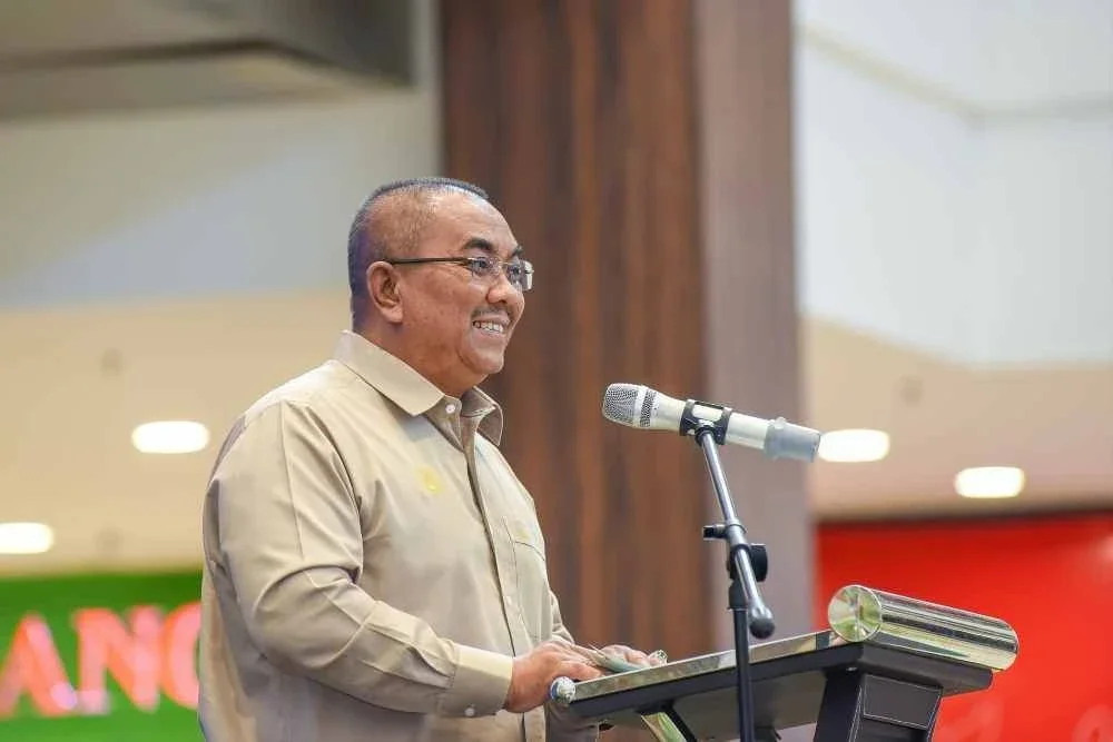 Muhammad Sanusi berucap ketika Perhimpunan Penjawat Awam Negeri Kedah 2026 di Wisma Darul Aman pada Rabu.