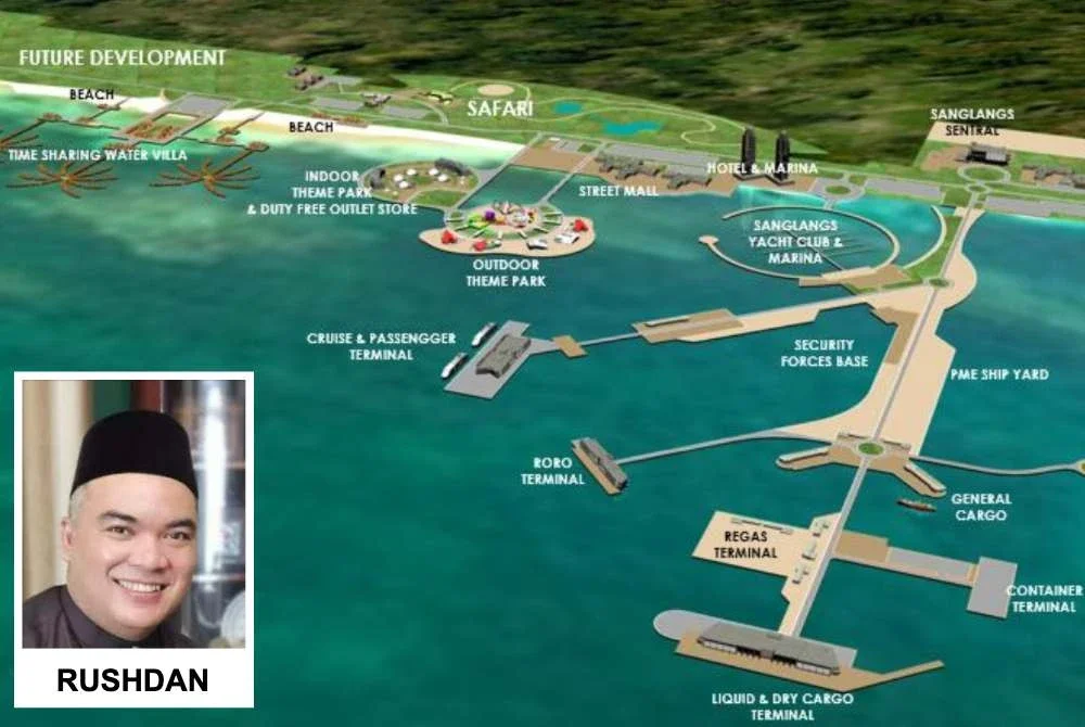 Pembinaan pelabuhan laut dalam di Sanglang bakal menambah nilai kepada ekonomi Perlis.