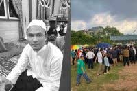 Jenazah Abdul Hamid selamat dikebumikan di Tanah Perkuburan Islam Taman Seri Nanding 