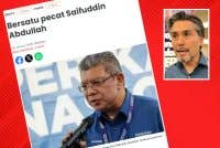 Khaliq Mehtab (gambar kecil) menegaskan bahawa tindakan disiplin yang memintas tatacara ditetapkan bercanggah dengan semangat keadilan.