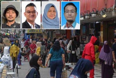 Orang ramai mahu kerajaan beri perhatian serius dalam menangani kos sara hidup. - Gambar kecil: Muhamad Nuruddin, Mohd Jazri, Norhafiza dan Mohamad Shahrul
