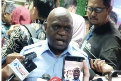 Menteri Hak Asasi Manusia Indonesia, Natalius Pigai.-Agensi