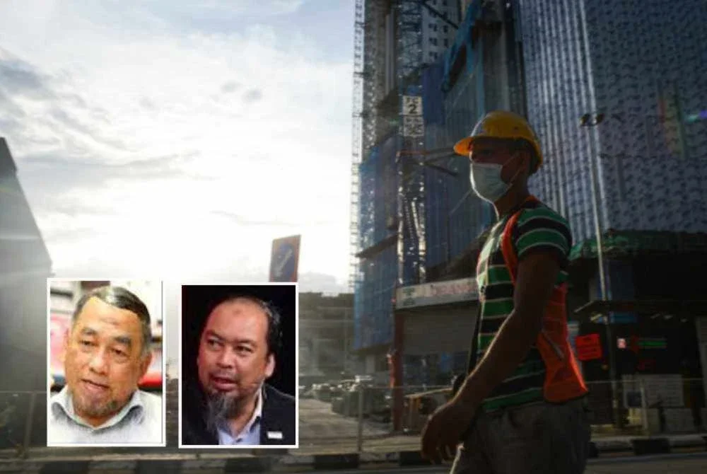 Peningkatan pendapatan individu menerusi gaji bulanan mampu mengurangkan tekanan kos sara hidup rakyat. Gambar kecil: Barjoyai (kiri) dan Ahmed Razman