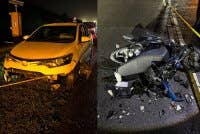 Seorang penuntut Kolej Vokasional ERT Azizah, Johor Bahru maut apabila motosikal ditunggangnya terlibat dalam kemalangan di Kilometer 67.4 Lebuhraya Senai-Desaru di sini pada Rabu.