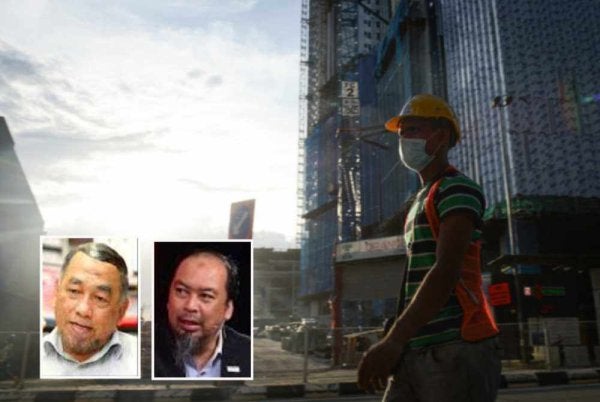 Peningkatan pendapatan individu menerusi gaji bulanan mampu mengurangkan tekanan kos sara hidup rakyat. Gambar kecil: Barjoyai (kiri) dan Ahmed Razman