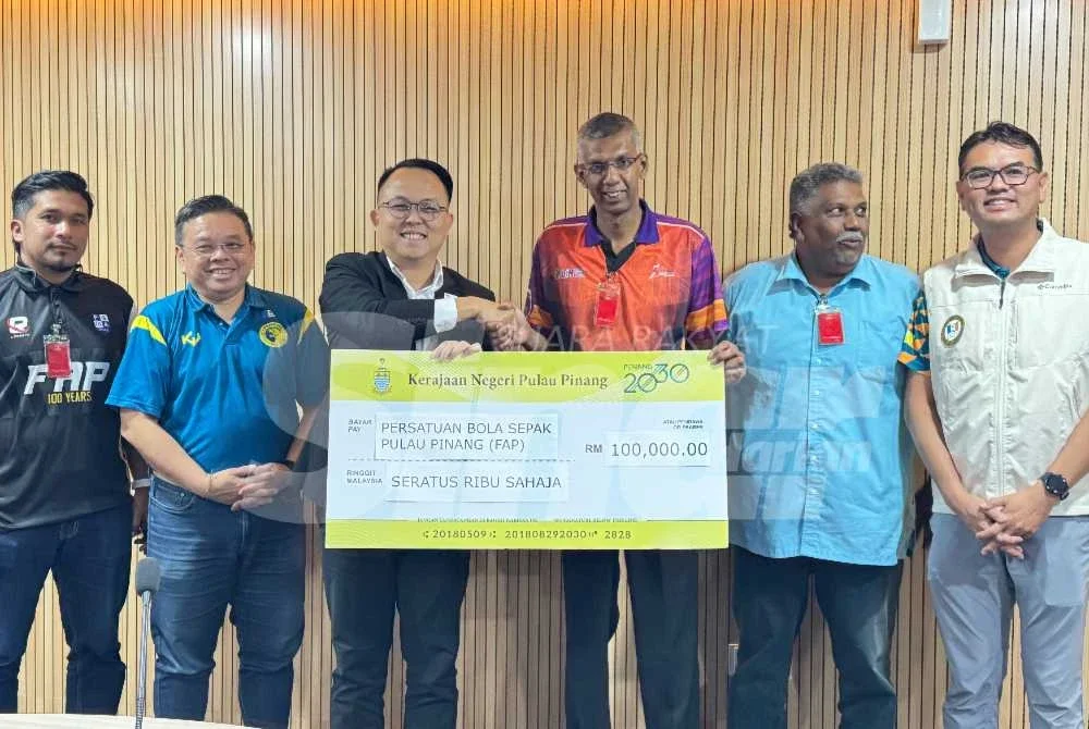 Kerajaan Pulau Pinang menyalurkan sumbangan RM100,000 kepada FAP sejak September 2024 selain meluluskan pelupusan tunggakan sewaan stadium berjumlah RM127,168.50.