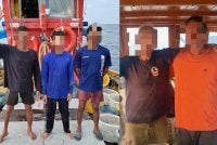 Tiga nelayan warga Thailand dan 2 pelayar warga British ditahan dalam tempoh seminggu hasil pemantauan dan rondaan berterusan di perairan negeri ini.