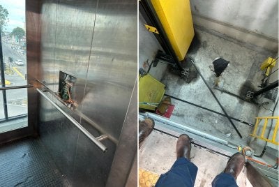 Kerosakan teruk pada lif di jejantas pejalan kaki Tanjung Tokong menyebabkan kemudahan itu terpaksa dihentikan.