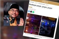 Laporan Sinar Harian dan Mujahid (gambar kecil) ketika sesi rakaman program Interviu Sinar Harian di Kompleks Karangkraf pada Jumaat.