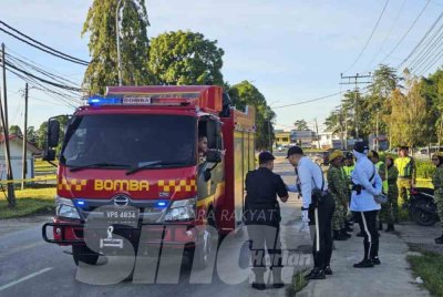 Kawalan keselamatan diperketatkan oleh PDRM termasuk penutupan jalan untuk proses penamaan calon PRK Parlimen Kinabatangan dan DUN Lamag.
