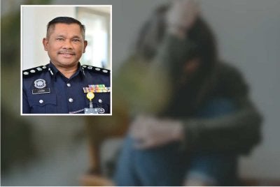 Mangsa disamun ketika berada di dalam sebuah kereta bersama teman lelakinya di kawasan Ayer Panas, Setapak. Mohamad Lazim (Gambar kecil).