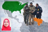 Maduro ditahan dalam serangan Amerika Syarikat di Caracas pada 3 Januari dan dihadapkan ke mahkamah di New York tiga hari kemudian. Gambar kecil: Salawati