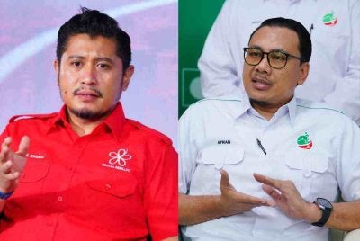 Muhammad Hilman, Afnan Hamimi (kanan)