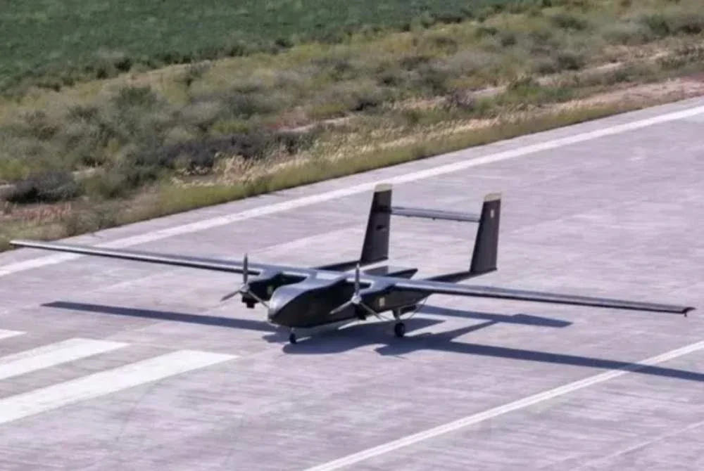 Pesawat tanpa juruterbang, Tianma-1000 buatan China berjaya melaksanakan penerbangan sulungnya. Foto Agensi