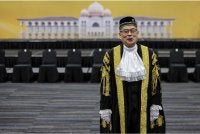 Wan Ahmad Farid hadir majlis Perasmian Tahun Perundangan 2026 pada Isnin. Foto Bernama