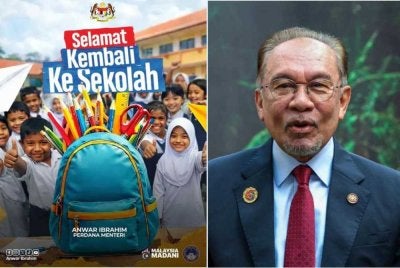 Anwar mengucapkan selamat kembali ke sekolah kepada semua pelajar khususnya murid Tahun 1 sempena pembukaan sesi persekolahan baharu 2026.