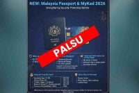 KDN memaklumkan imej pasport, MyKad baharu yang tular tidak sahih.