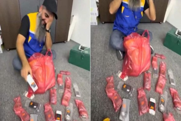 Pengalaman itu dikongsi peniaga itu di media sosial.-Agensi