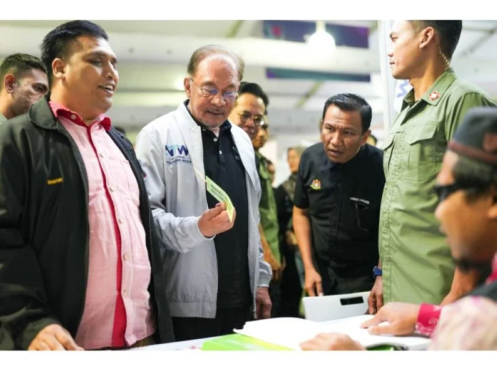Perdana Menteri, Datuk Seri Anwar Ibrahim menghadiri National Training Week (NTW) 2025.