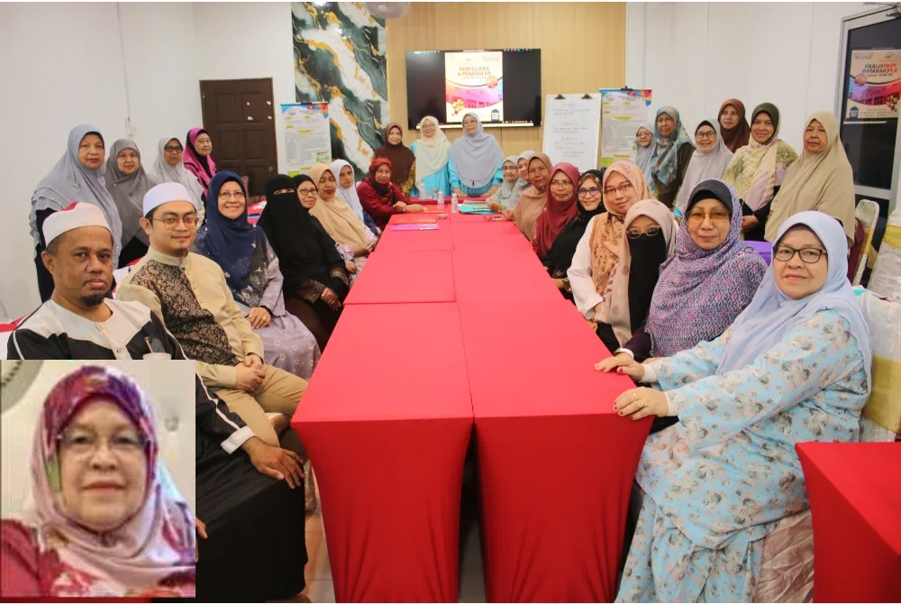 Sebahagian daripada mereka yang hadir pada Bengkel Penyelia dan Penarafan Rumah Ngaji Negeri Kelantan diadakan di Hotel Citra Kadok, Ketereh di Kota Bharu pada Rabu. Gambar kecil: Noraidah