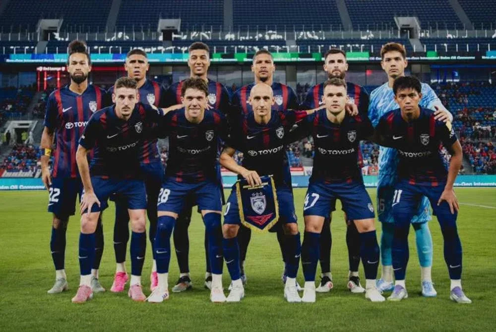 Kesebelasan JDT. Foto Johor Southern Tigers