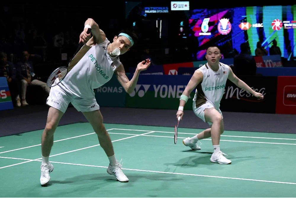 Aaron-Wooi Yik mara ke pusingan kedua Terbuka India Super 750.