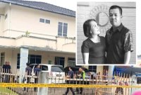 Tular foto di media sosial mengenai kematian suami isteri dalam keadaan tragis di Sri Aman pada Rabu.