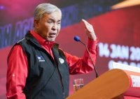 Ahmad Zahid ketika berucap pada majlis di WTCKL di sini pada Rabu.