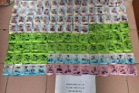 Dadah jenis methylenedioxymethamphetamine (MDMA) yang dianggarkan bernilai RM347,000.