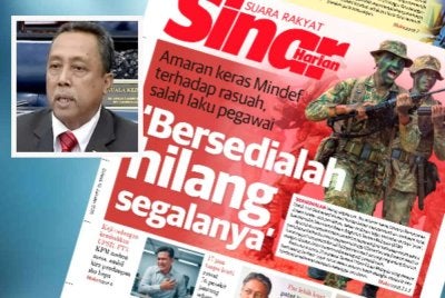 Rombakan menyeluruh terhadap sistem tender dan perolehan dalam ATM dilihat tidak mencukupi untuk memutuskan rangkaian rasuah. Gambar kecil: Khlir