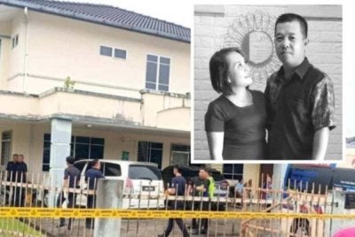 Tular foto di media sosial mengenai kematian suami isteri dalam keadaan tragis di Sri Aman pada Rabu.