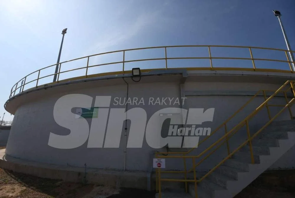 Loji Rawatan Kumbahan Serantau Kota Setar yang dibina dengan kos RM238.8 juta.