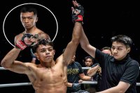 Rifdean akan bersemuka dengan Redho Rocky (gambar dalam bulatan) di ONE Friday Nights 138 di Bangkok pada Jumaat ini.