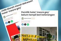Laporan Sinar Harian sebelum ini mengenai kontroversi hotel berkonsepkan mesra gay sehingga mendapat perhatian pihak berwajib.