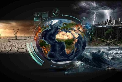 Bumi yang terkesan teruk akibat fenomena perubahan iklim kini mencetuskan cuaca ekstrem yang semakin mahal dan membawa maut. Foto sumber Agensi