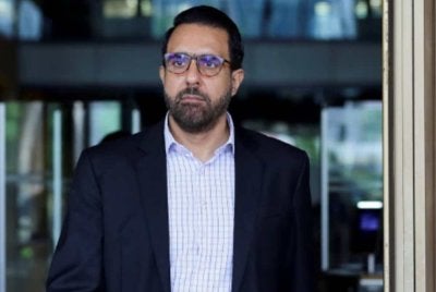 Singh didakwa memberi keterangan palsu kepada jawatankuasa parlimen dalam penyiasatan terhadap bekas Ahli Parlimen WP, Raeesah Khan pada 2021. Foto Agensi